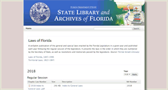 Desktop Screenshot of laws.flrules.org